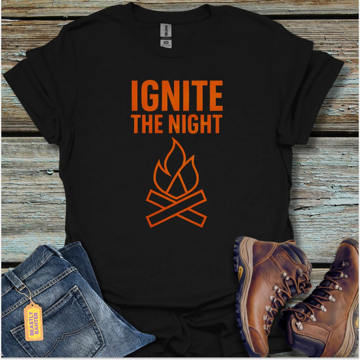Ignite the Night Campfire T-Shirt