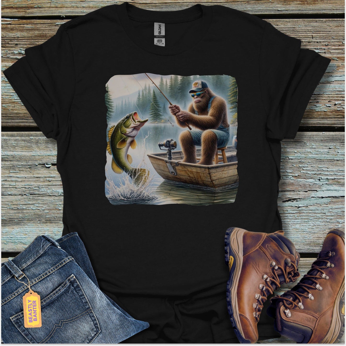Lake Legend Bigfoot T-Shirt - Beastly Banter