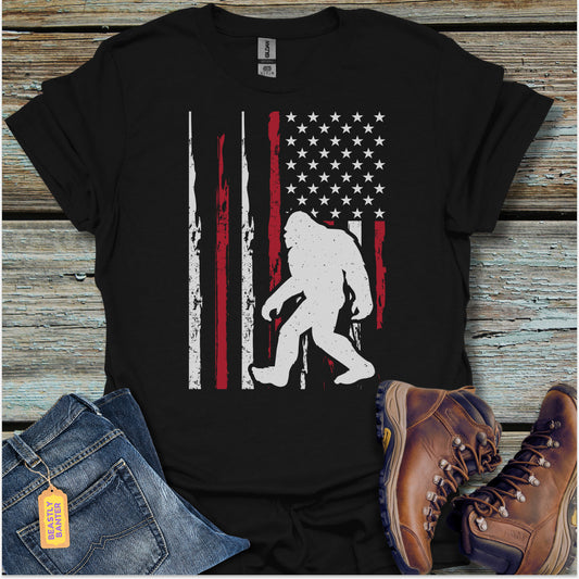 Bigfoot Walks Free T-Shirt