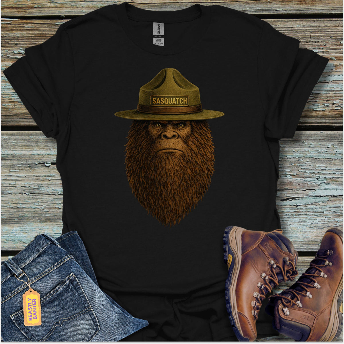 Sasquatch Ranger T-Shirt - Beastly Banter