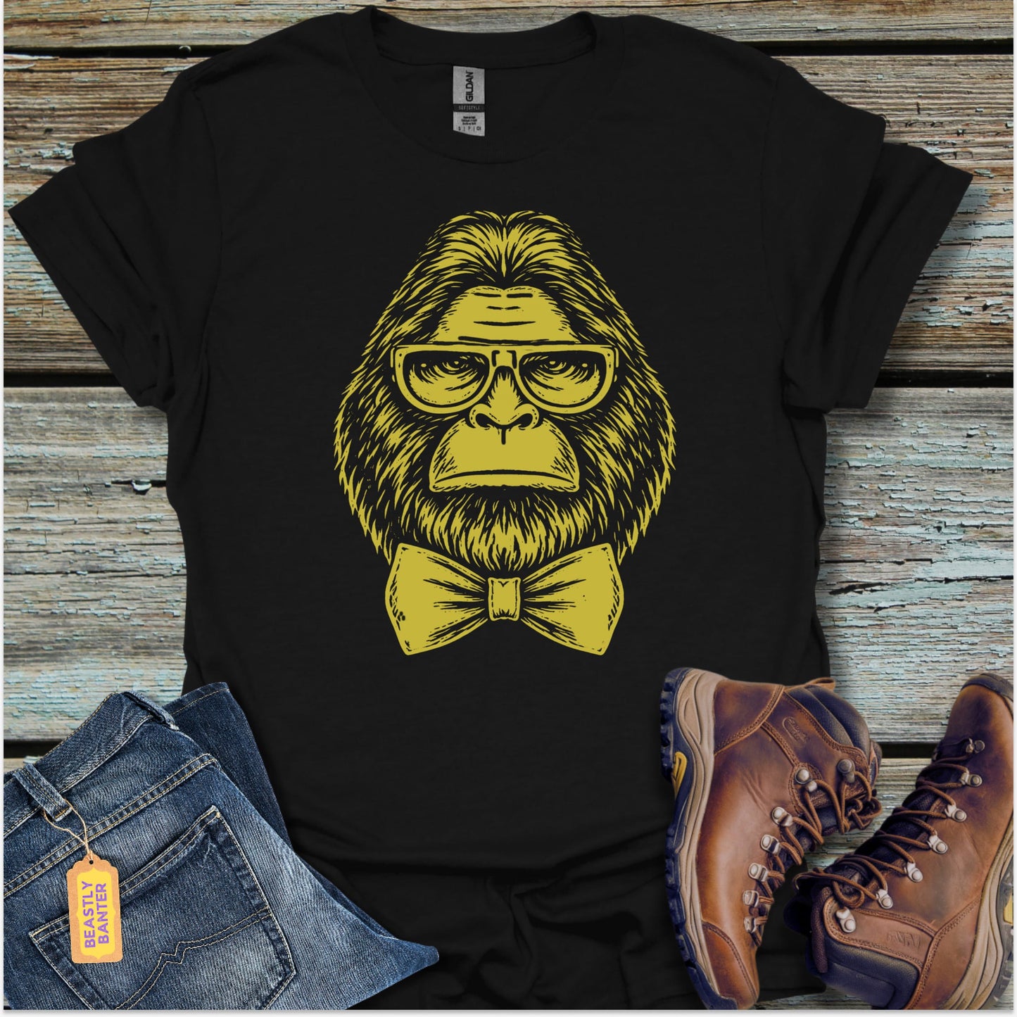Professor Bigfoot T-Shirt - Beastly Banter