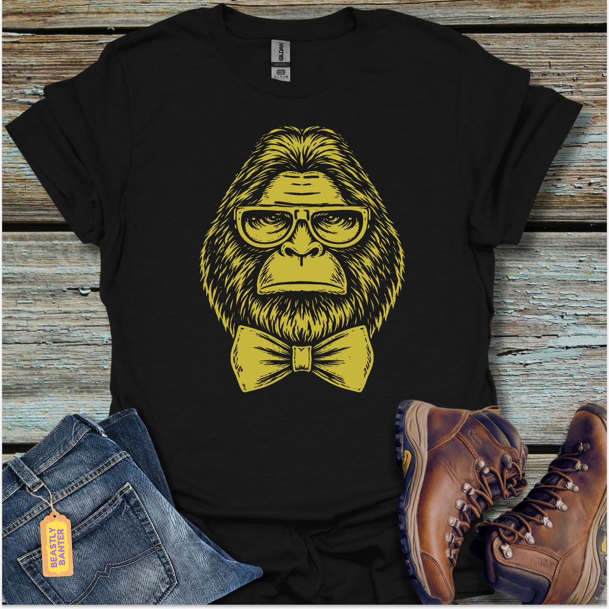 Professor Bigfoot T-Shirt - Beastly Banter