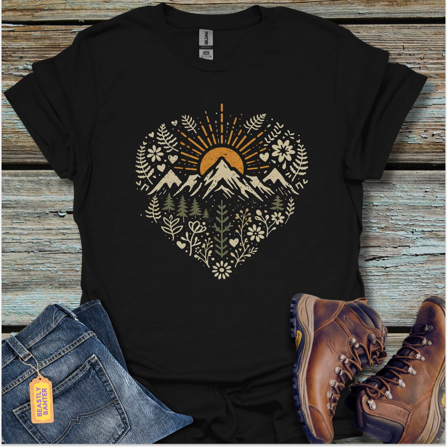 Heart of the Country T-Shirt - Beastly Banter