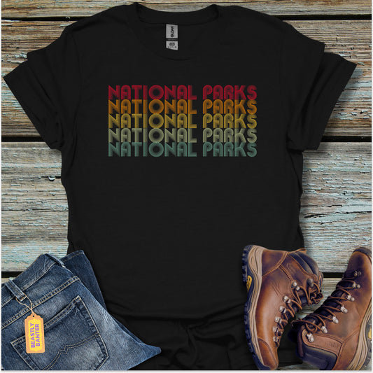 Retro 70s National Parks T-Shirt