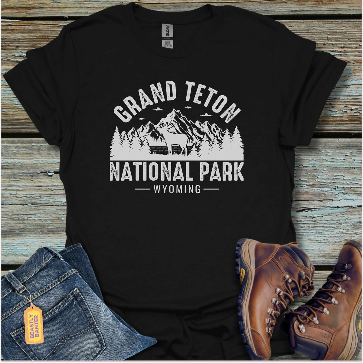 Grand Teton National Park T-Shirt - Beastly Banter