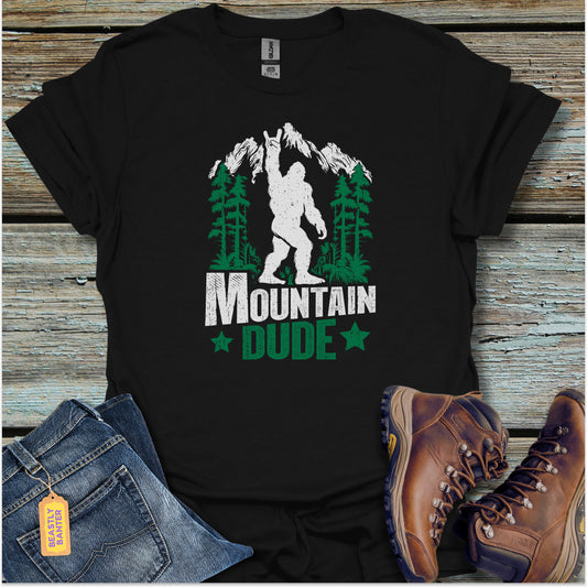 Mountain Dude Bigfoot T-Shirt