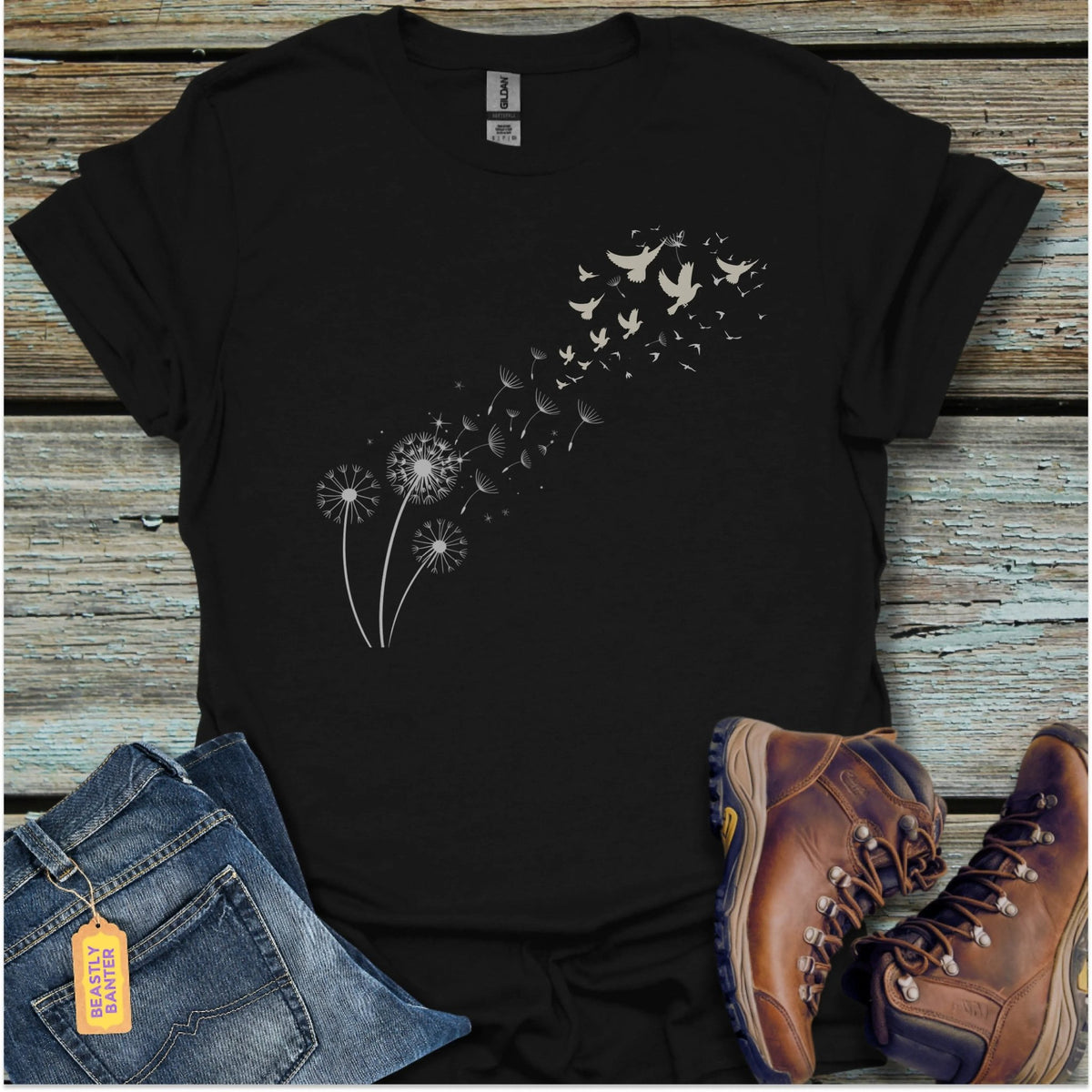 Dandelion Flight T-Shirt - Beastly Banter