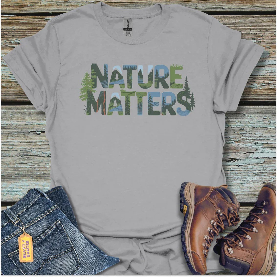 Nature Matters T-Shirt – Obvious Truth Edition - Beastly Banter