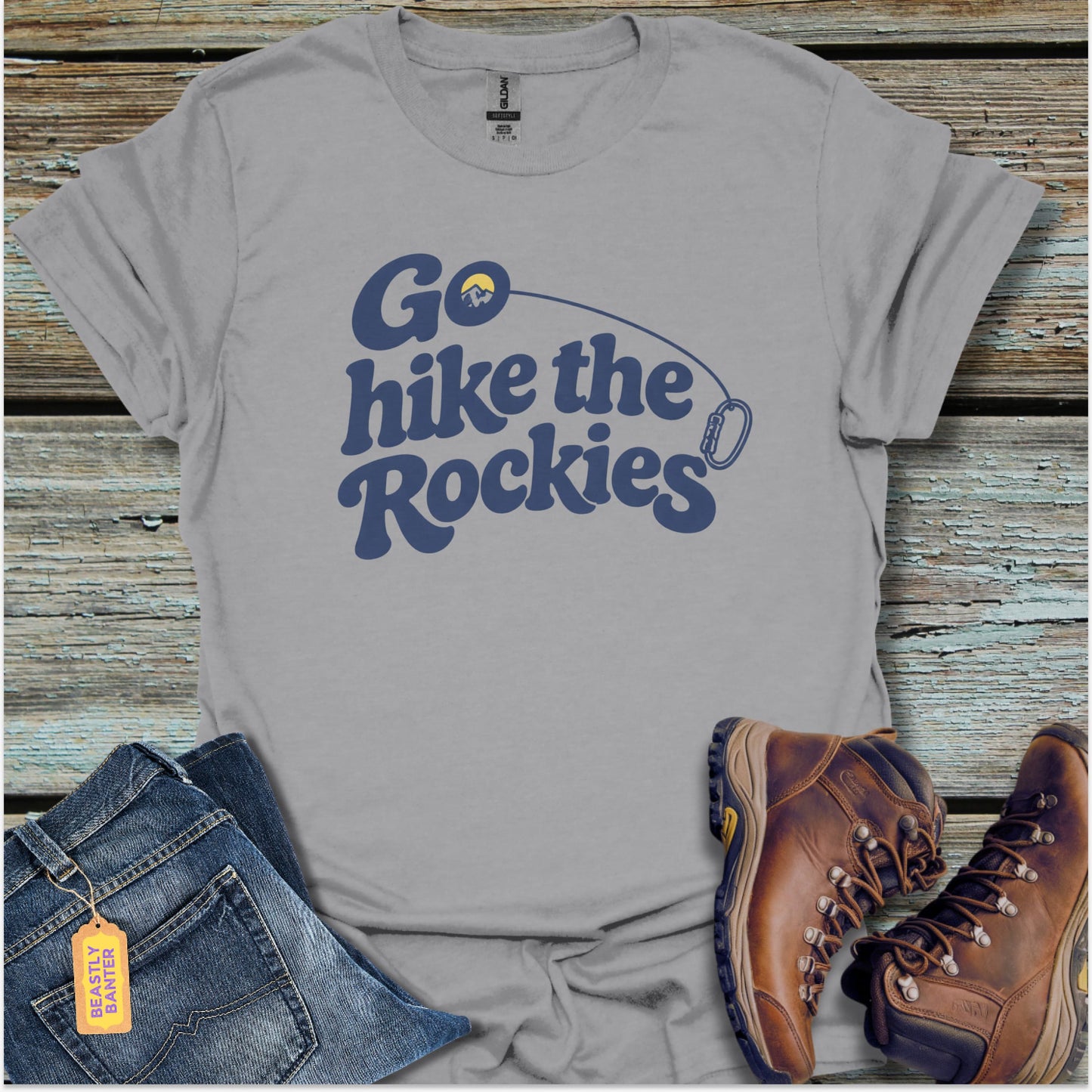 Hike the Rockies T-Shirt - Beastly Banter