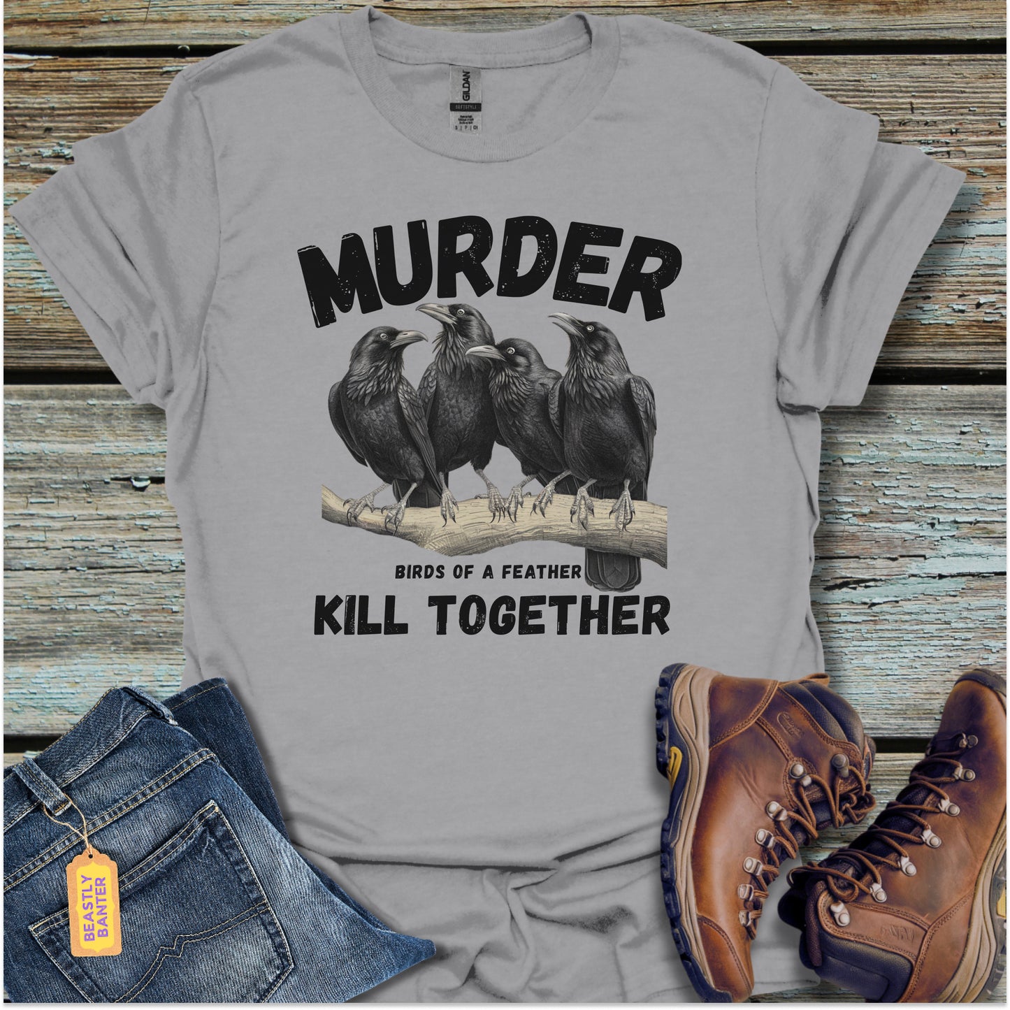 Murder of Crows T-shirt