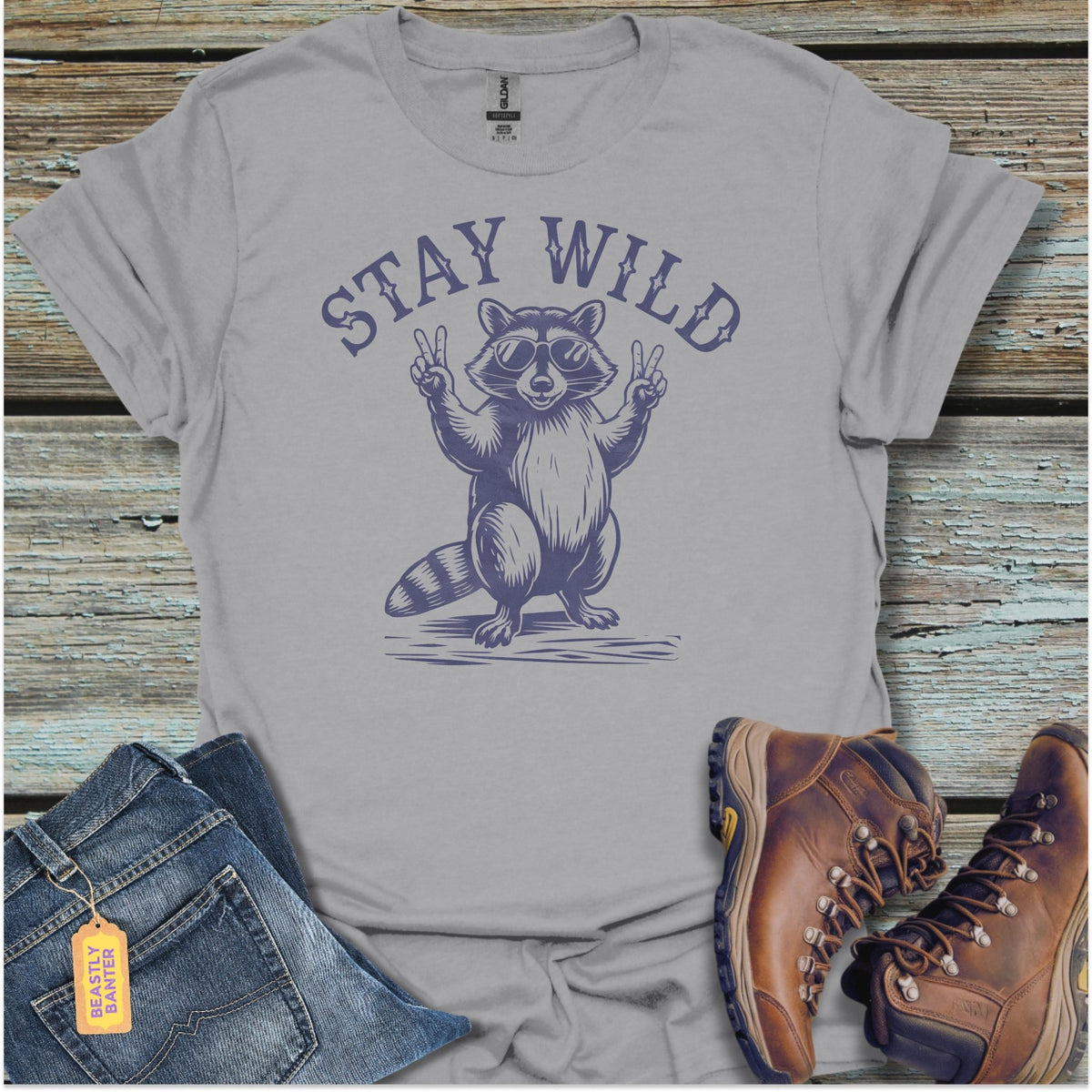 Stay Wild T-Shirt - Beastly Banter