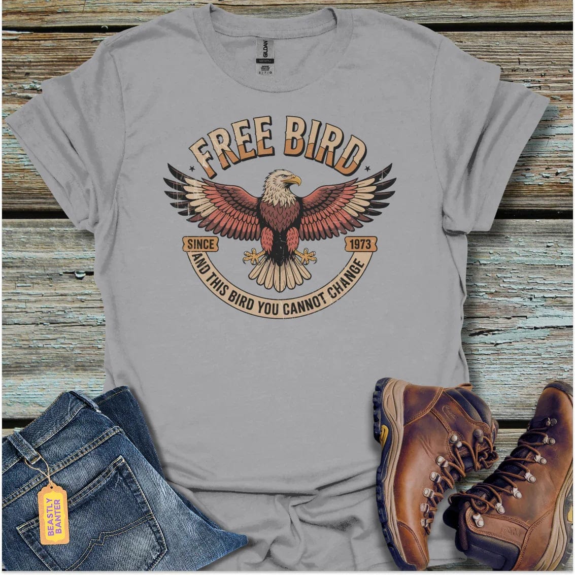 Free Bird Inspired T-Shirt - Beastly Banter
