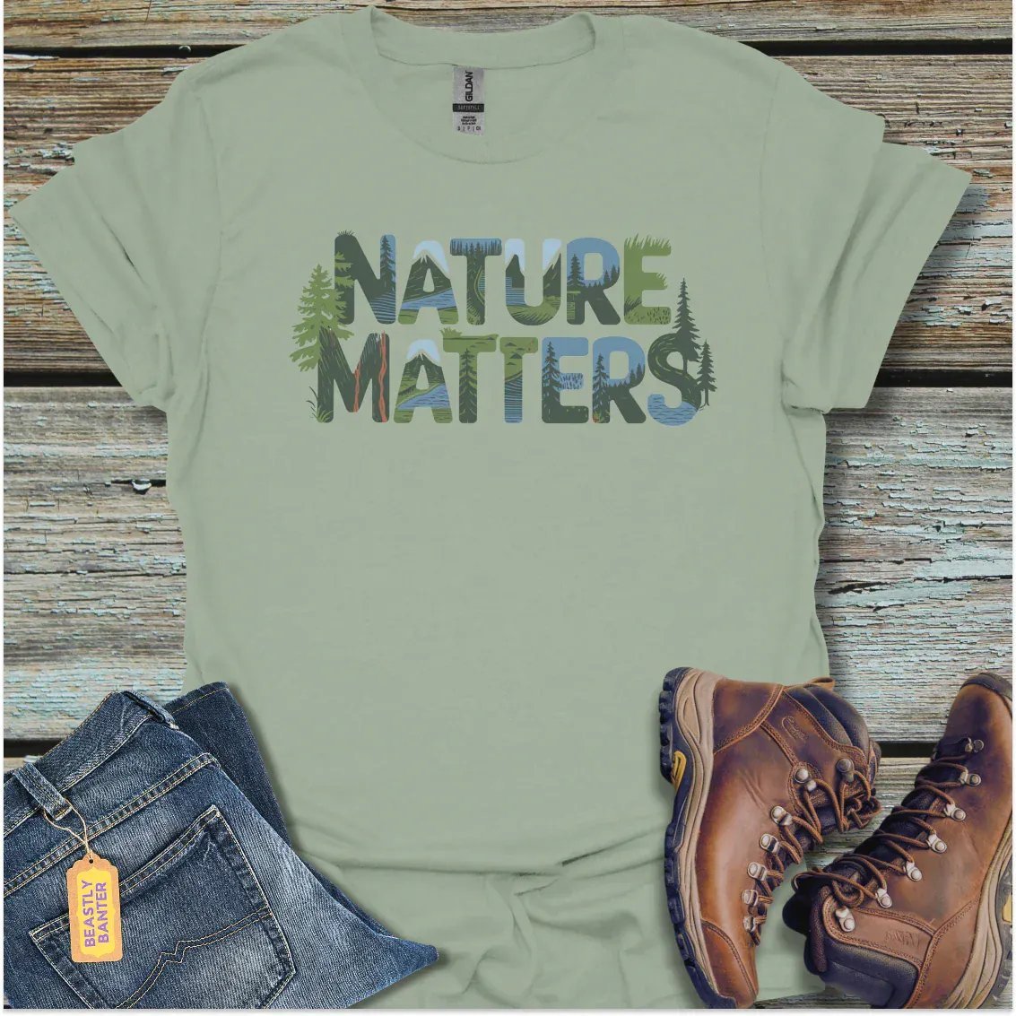 Nature Matters T-Shirt – Obvious Truth Edition - Beastly Banter
