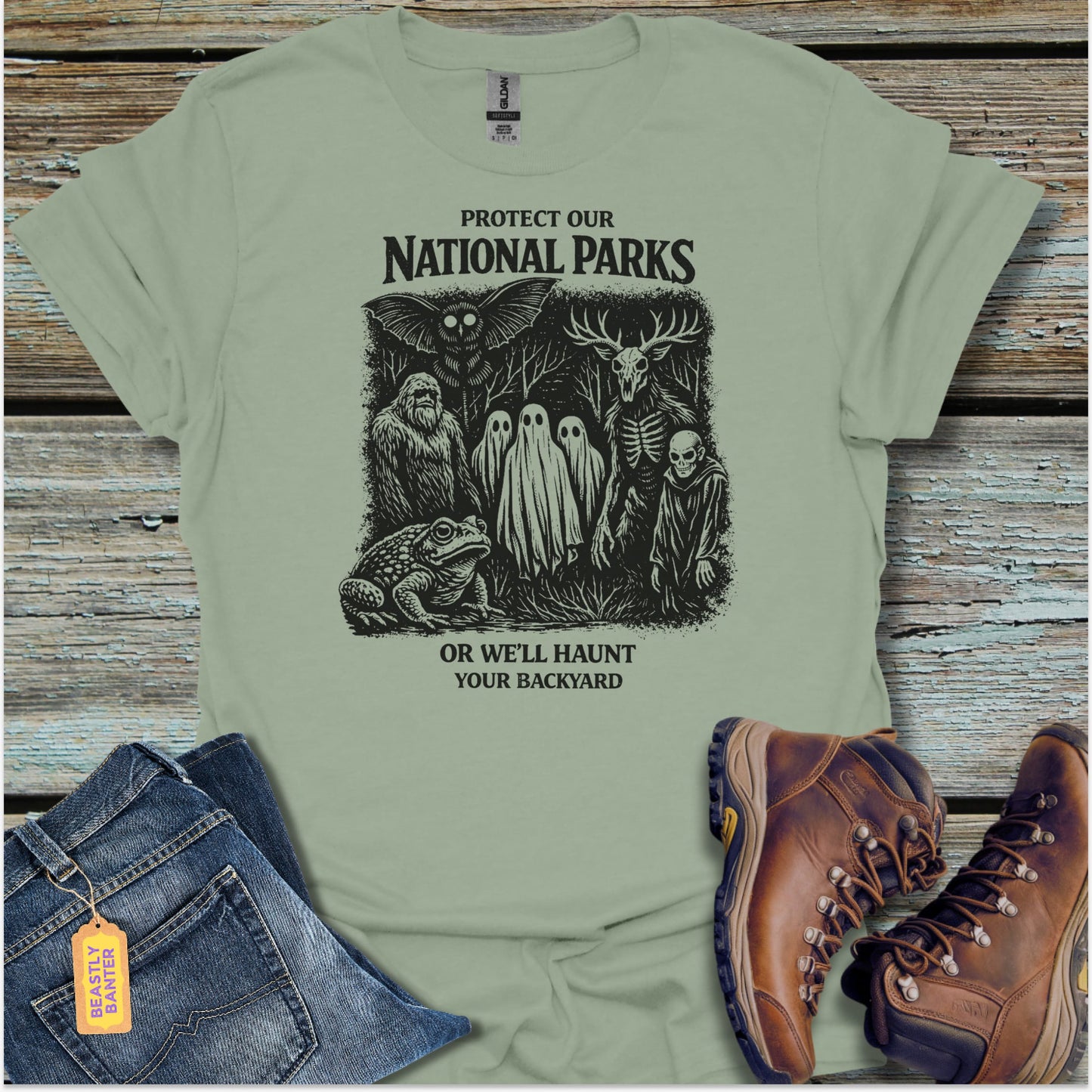 We Will Haunt You T-Shirt - Beastly Banter