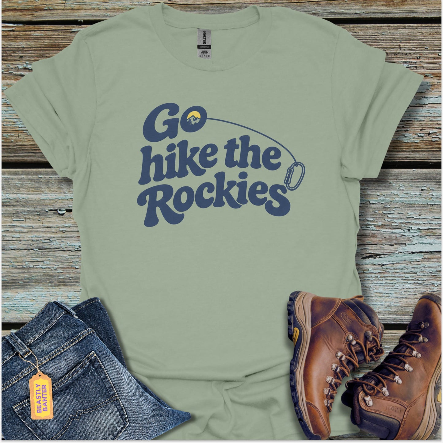 Hike the Rockies T-Shirt - Beastly Banter