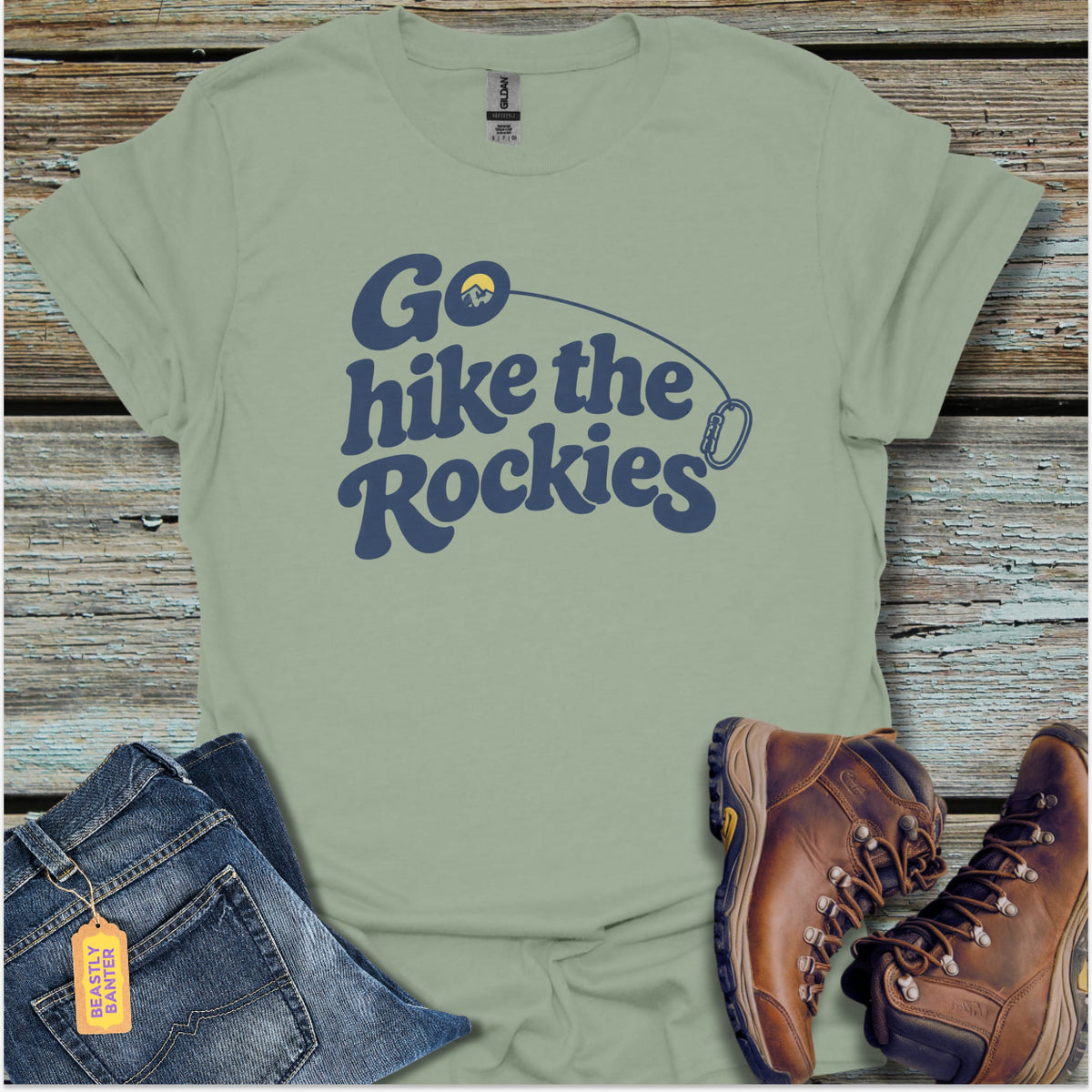 Hike the Rockies T-Shirt - Beastly Banter
