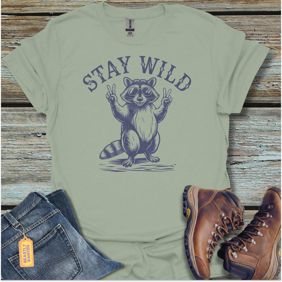 Stay Wild T-Shirt - Beastly Banter