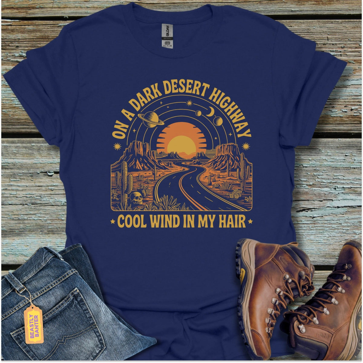 Highway to Somewhere T-Shirt - Beastly Banter