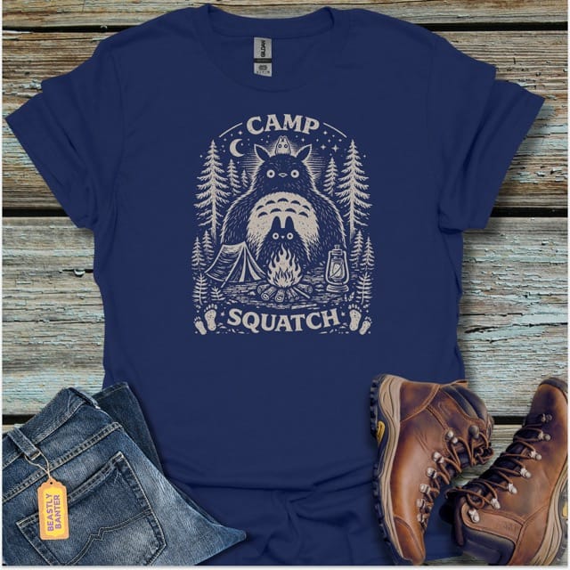 Camp Squatch T-Shirt - Beastly Banter