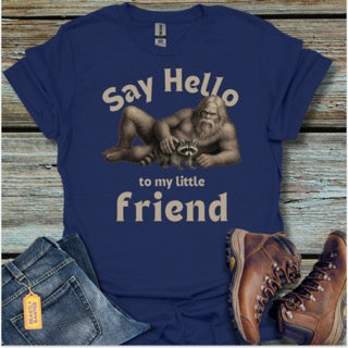Say Hello Bigfoot T-Shirt