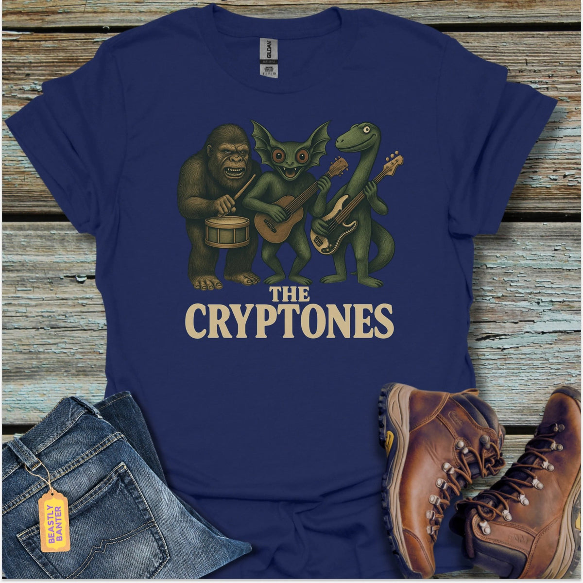The Cryptones Bigfoot T-Shirt - Beastly Banter