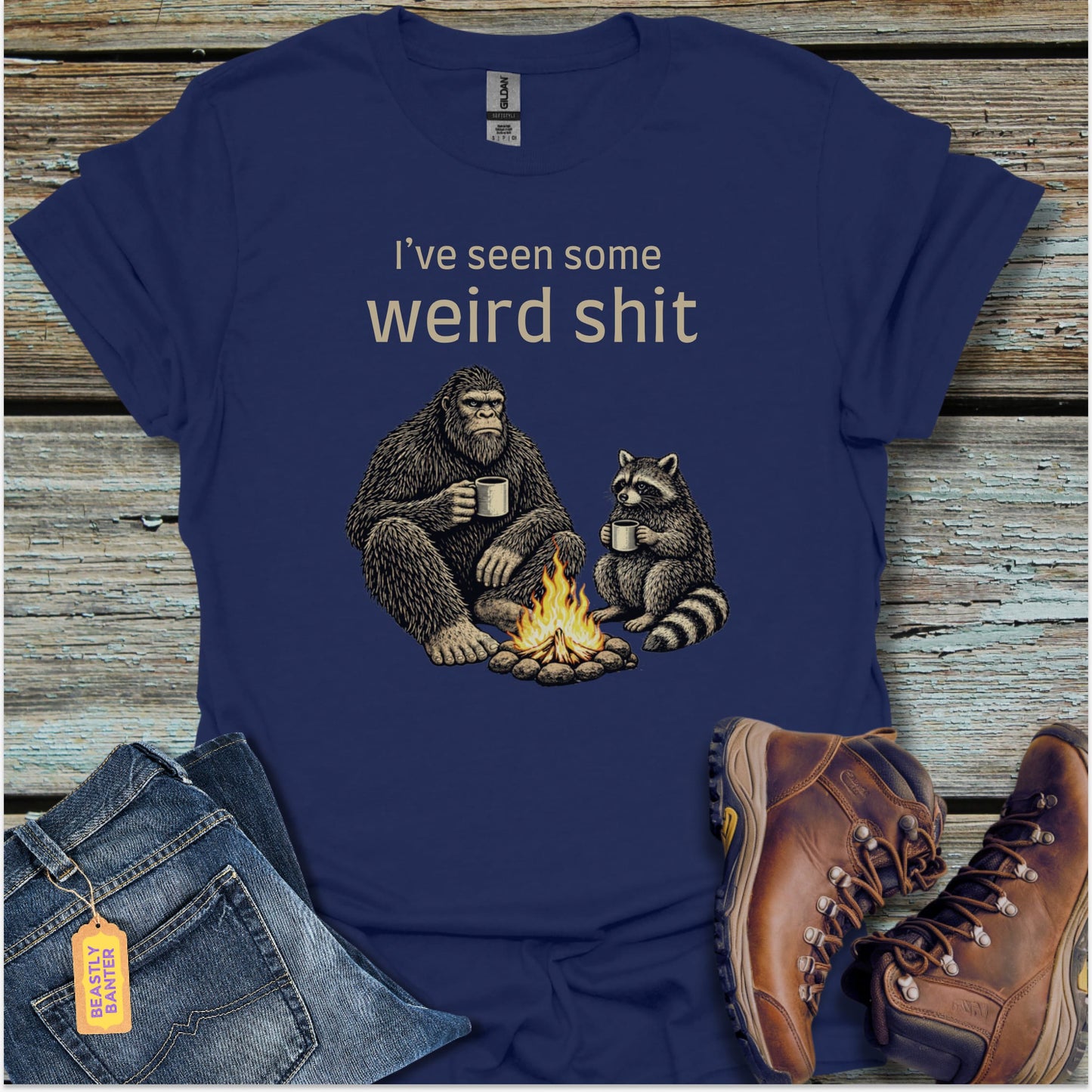 I’ve Seen Things Bigfoot T-Shirt - Beastly Banter