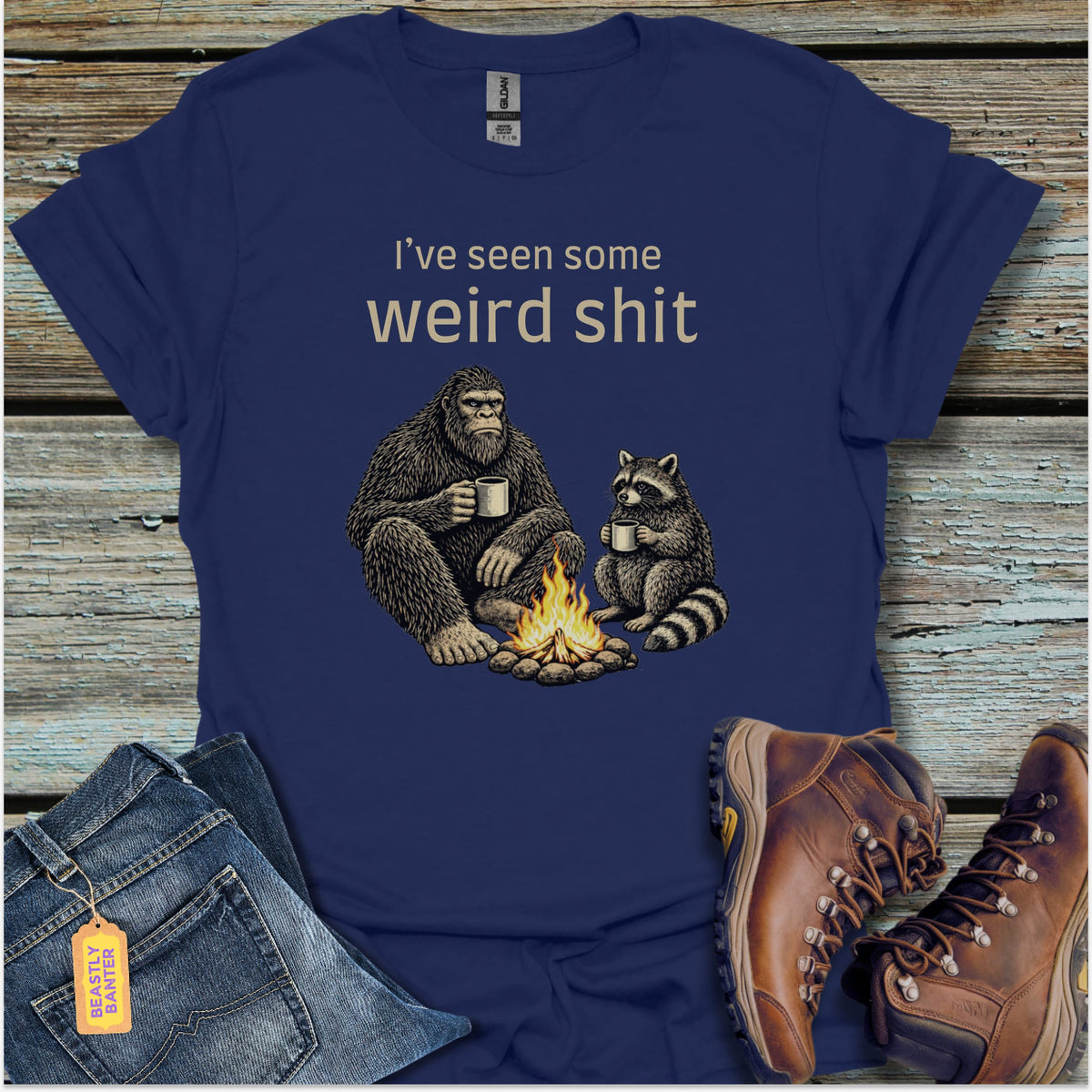I’ve Seen Things Bigfoot T-Shirt - Beastly Banter