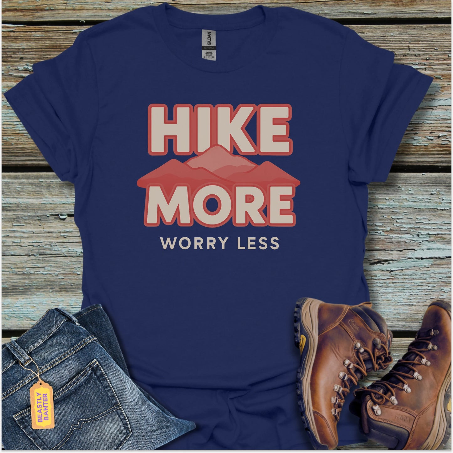 Hike More, Worry Less T-Shirt