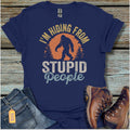 Stupid People Bigfoot T-Shirt - Beastly Banter