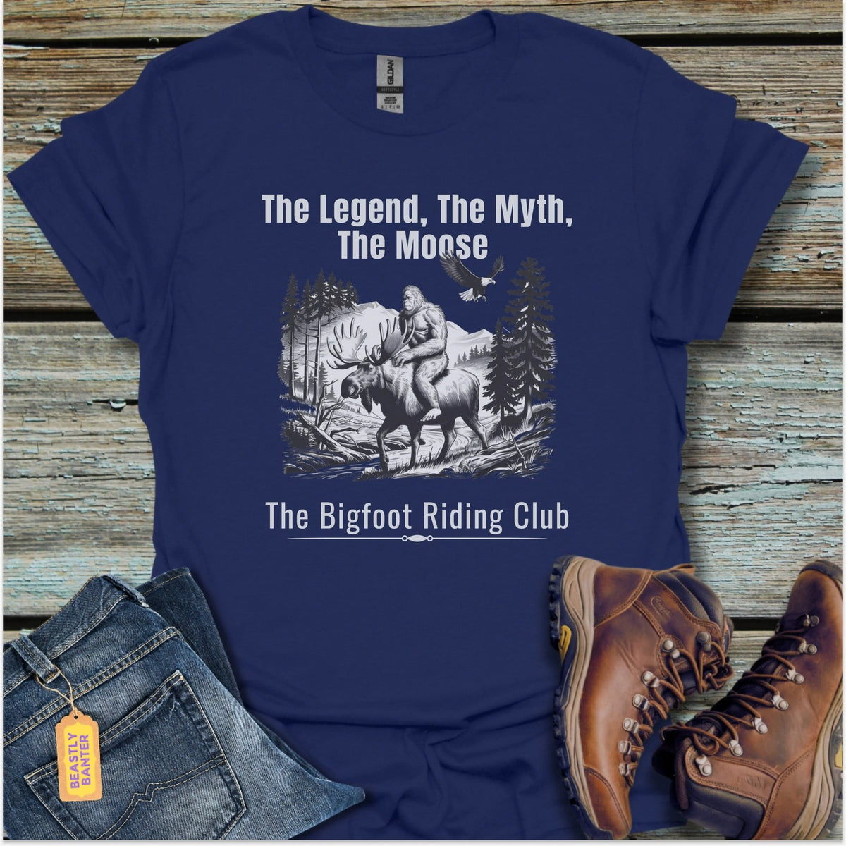 Bigfoot Riding Club T-Shirt - Beastly Banter