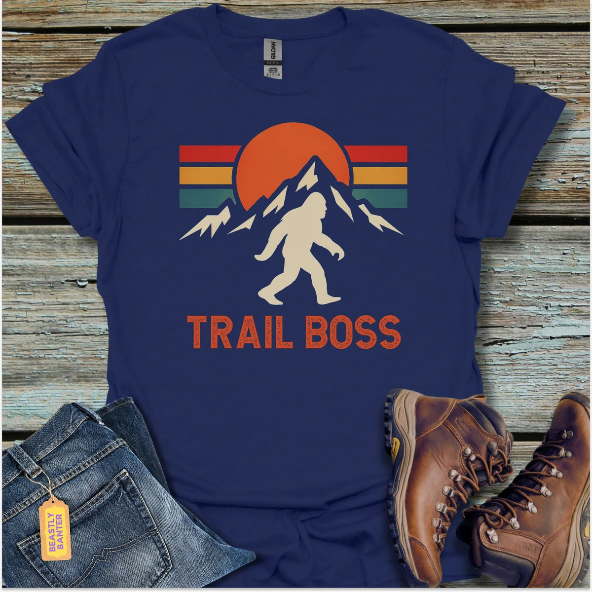 Bigfoot Trail Boss T-Shirt - Beastly Banter