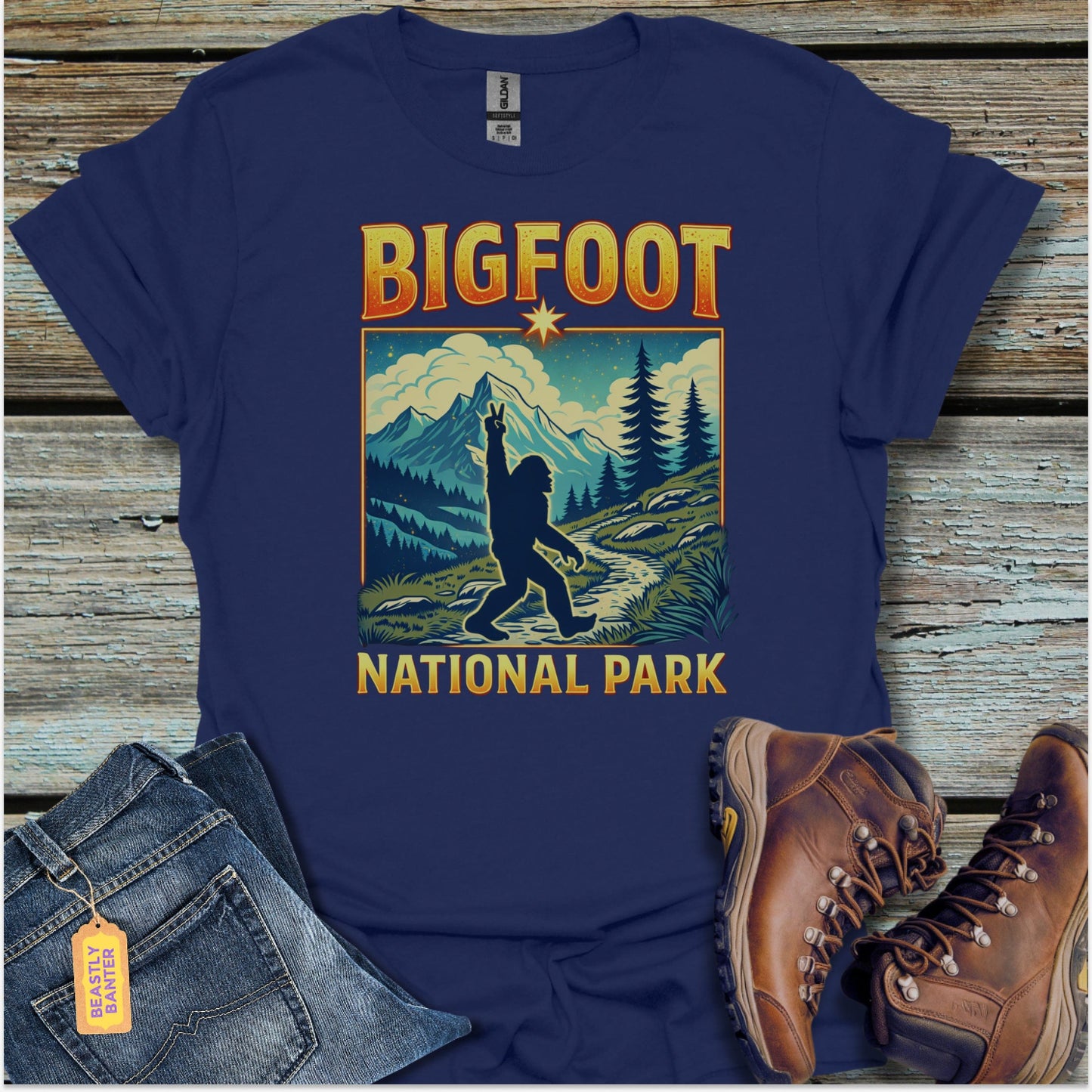 Bigfoot National Park T-Shirt - Beastly Banter