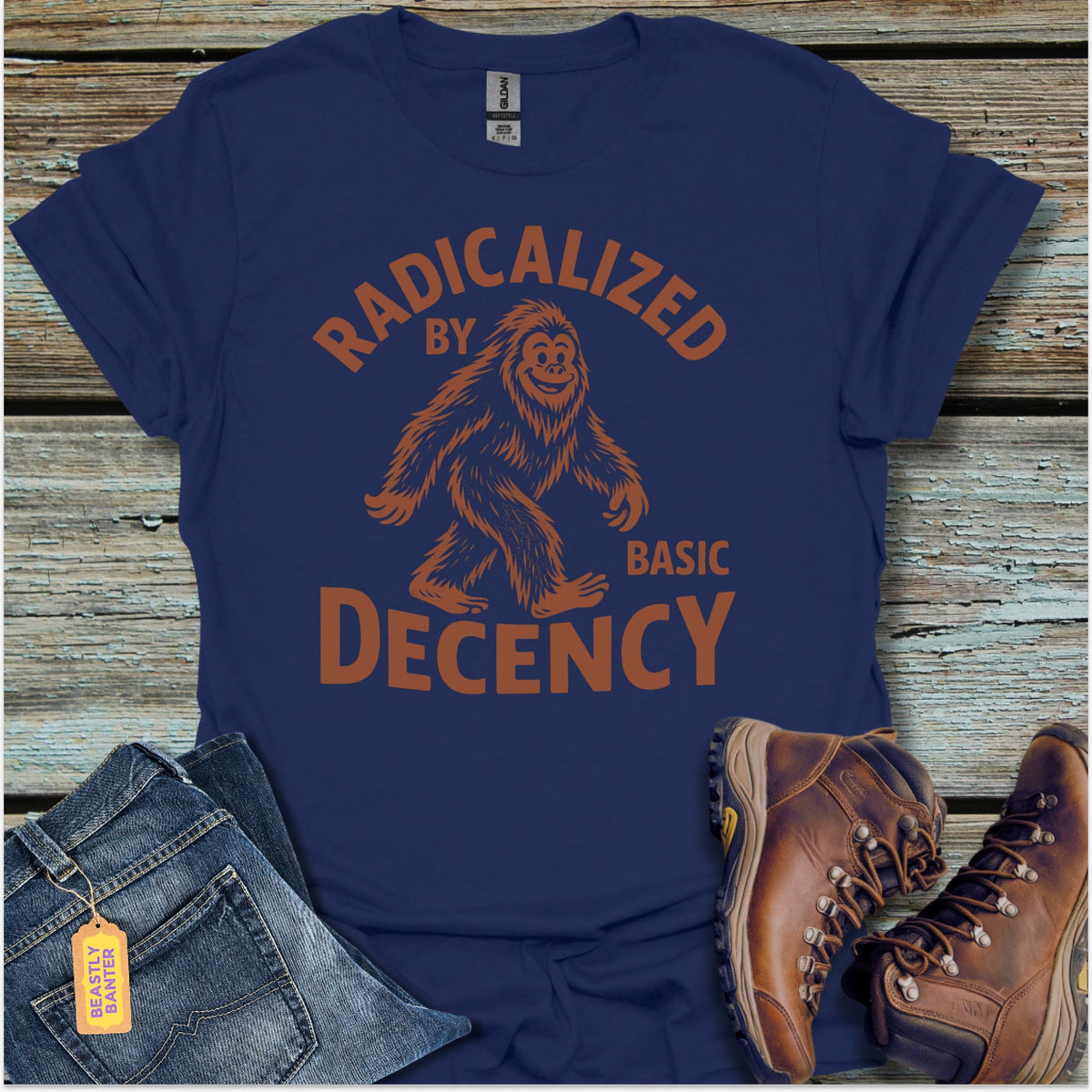 Bigfoot Radicalized T-Shirt - Beastly Banter