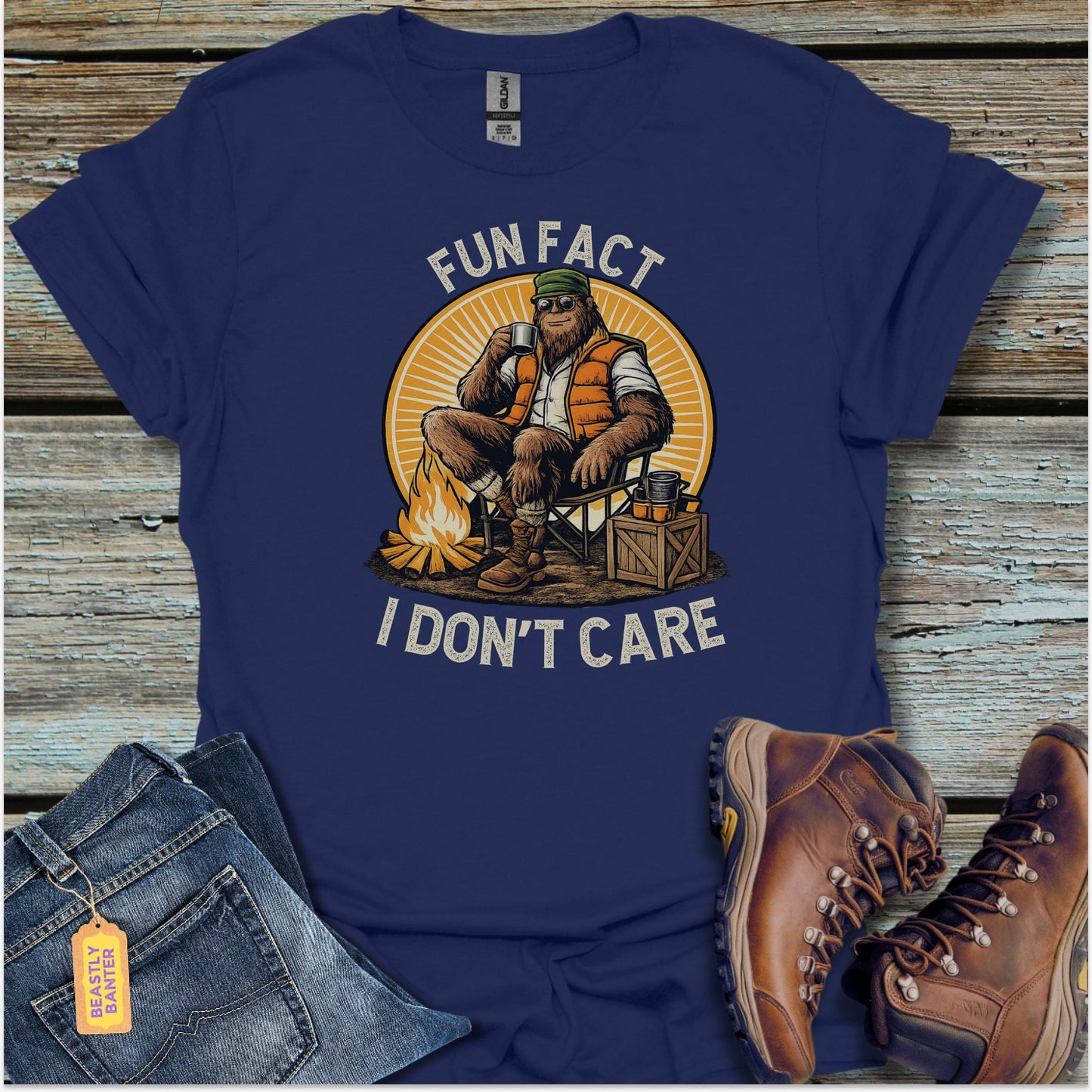 Fun Fact Bigfoot T-Shirt - Beastly Banter
