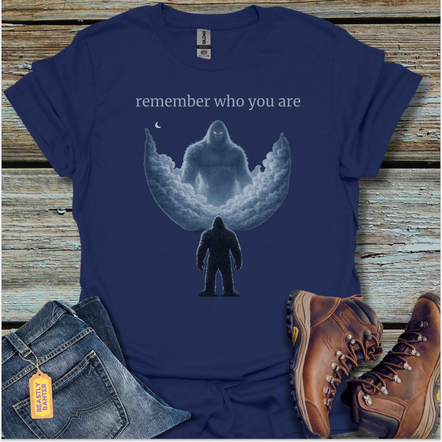 Bigfoot Remember T-Shirt - Beastly Banter