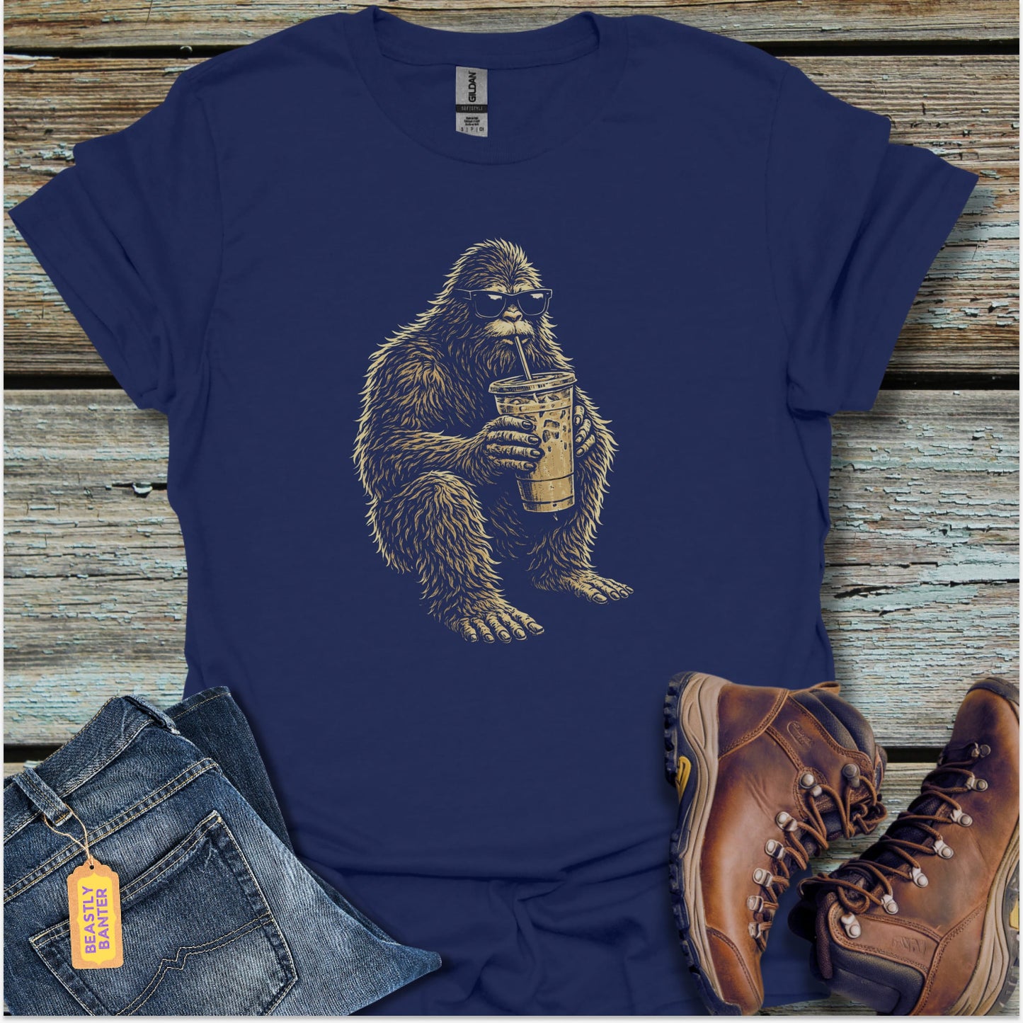 Bigfoot Cold Brew T-Shirt - Beastly Banter