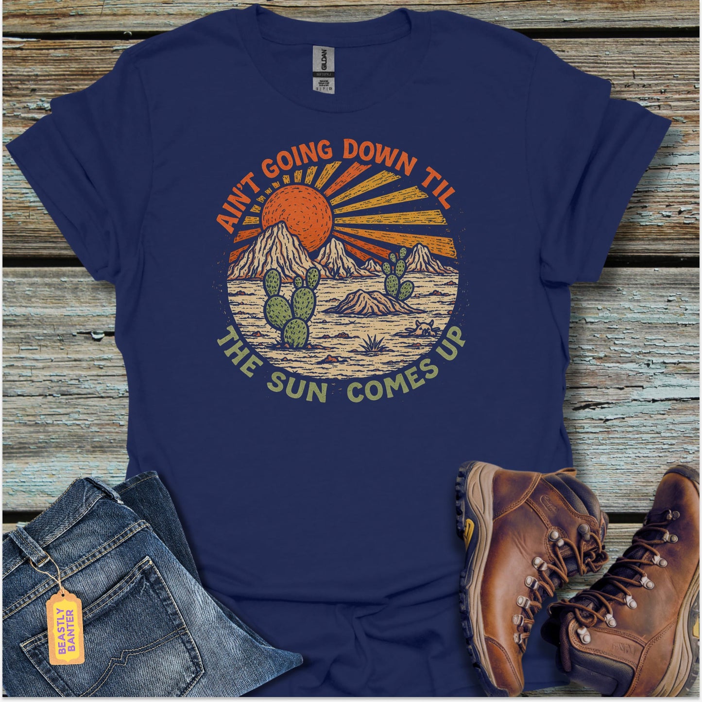 Ain’t Going Down T-Shirt - Beastly Banter