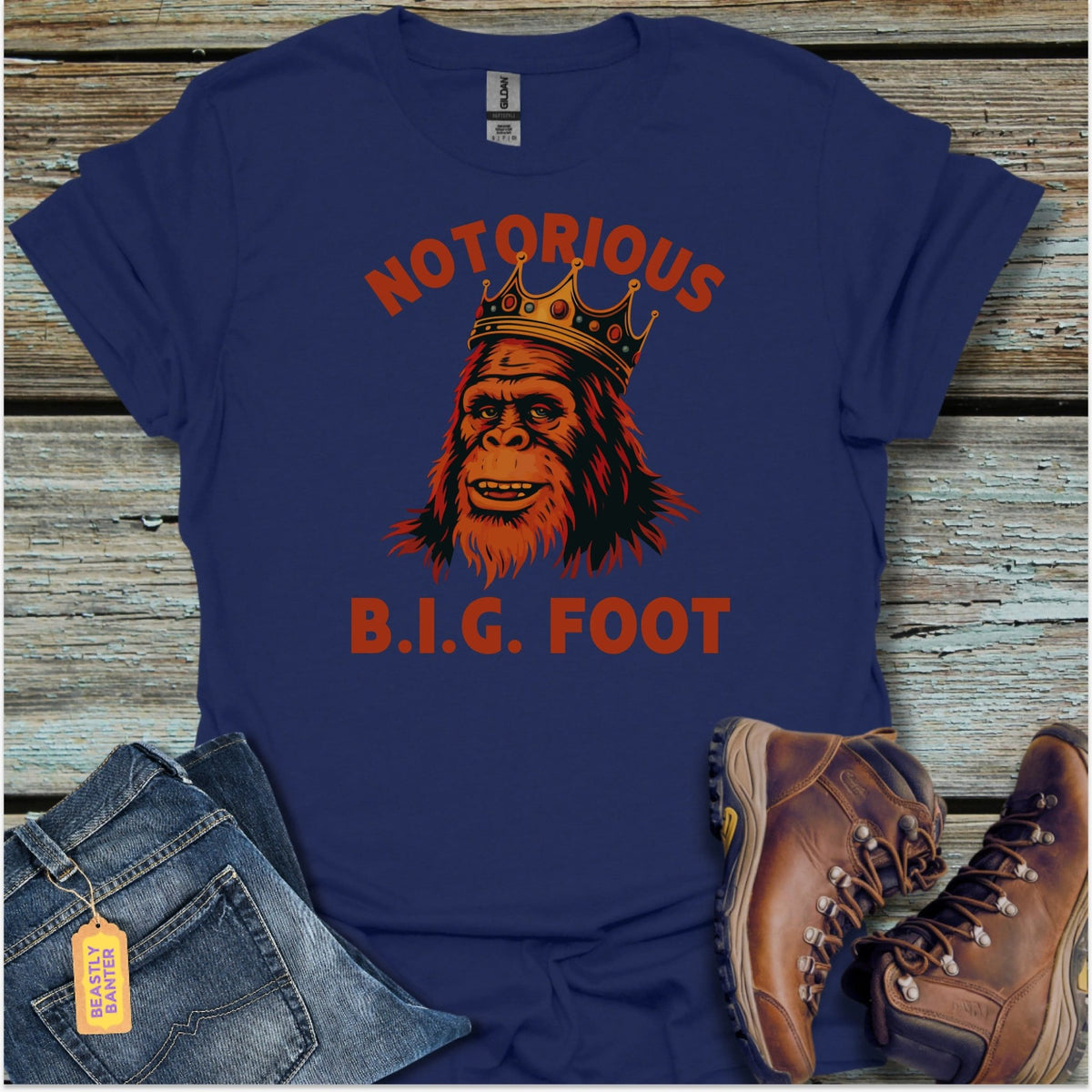 Notorious Bigfoot T-Shirt - Beastly Banter