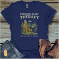 Bigfoot Fishing Therapy T-Shirt - Beastly Banter