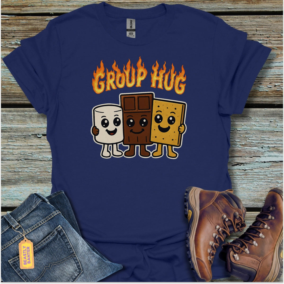 Group Hug S’mores T-Shirt - Beastly Banter