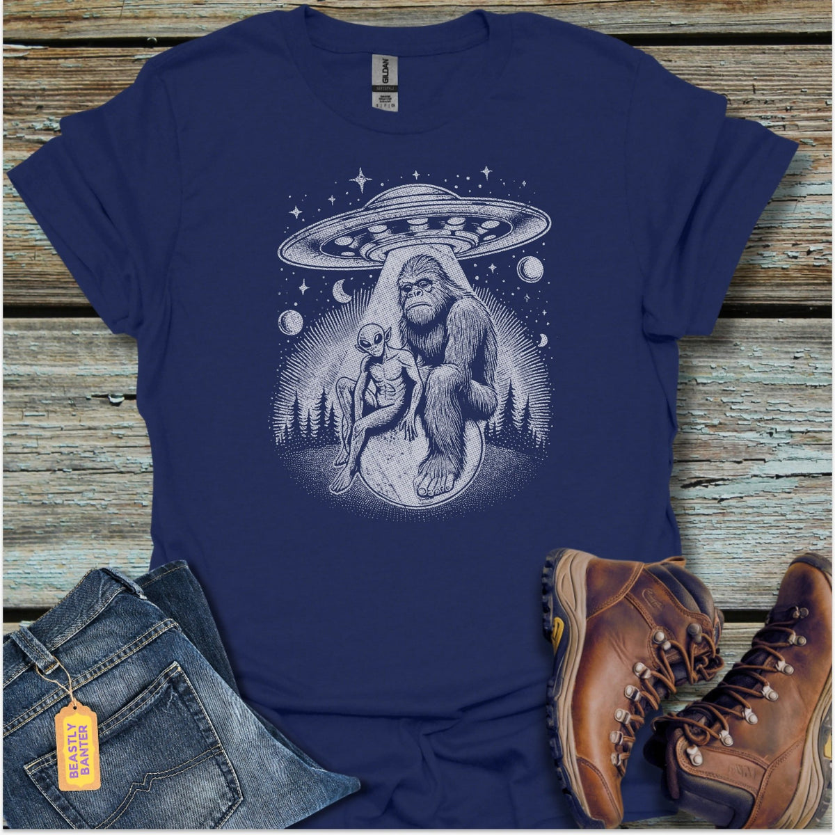 Bigfoot BFF T-Shirt - Beastly Banter