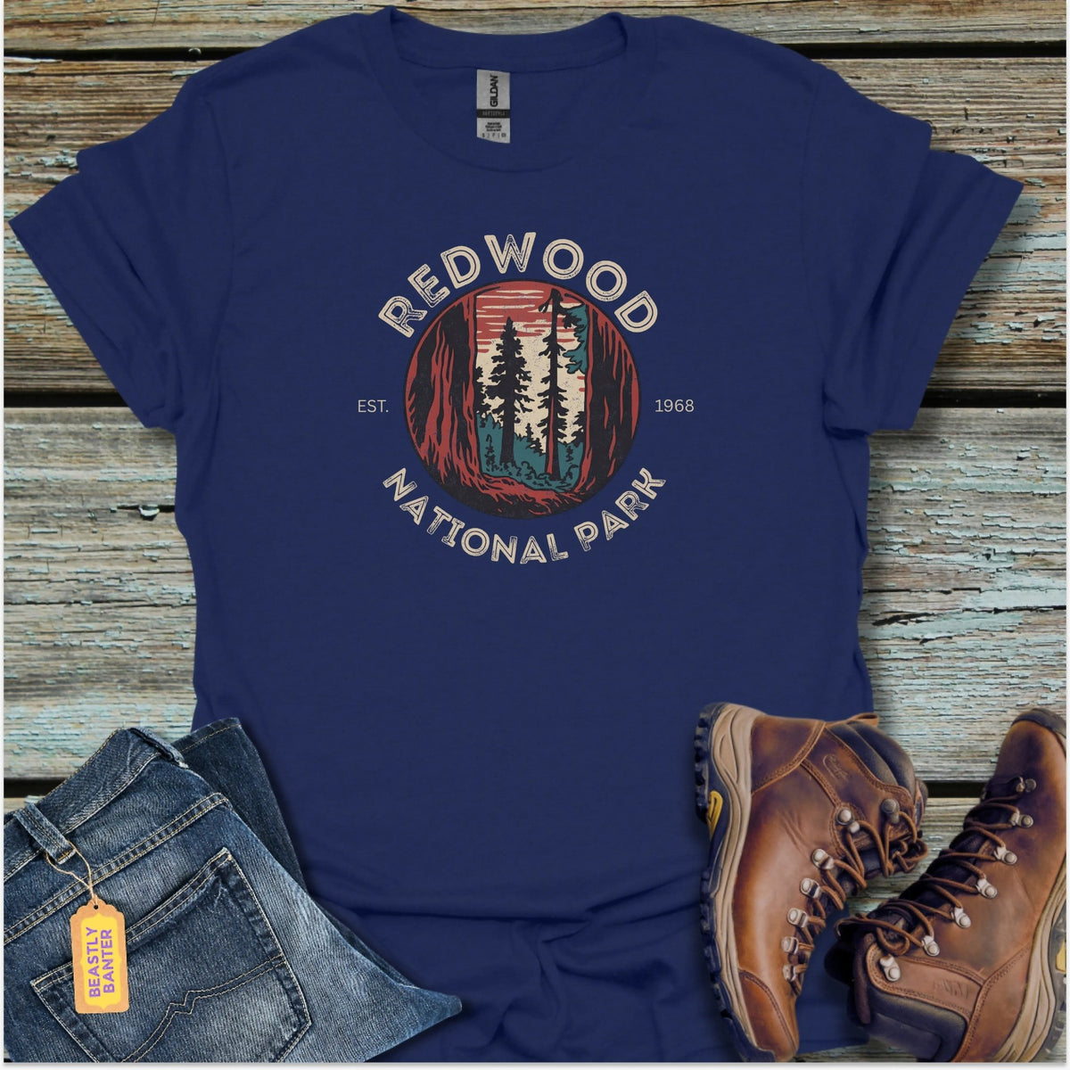 Redwood National Park T-Shirt - Beastly Banter