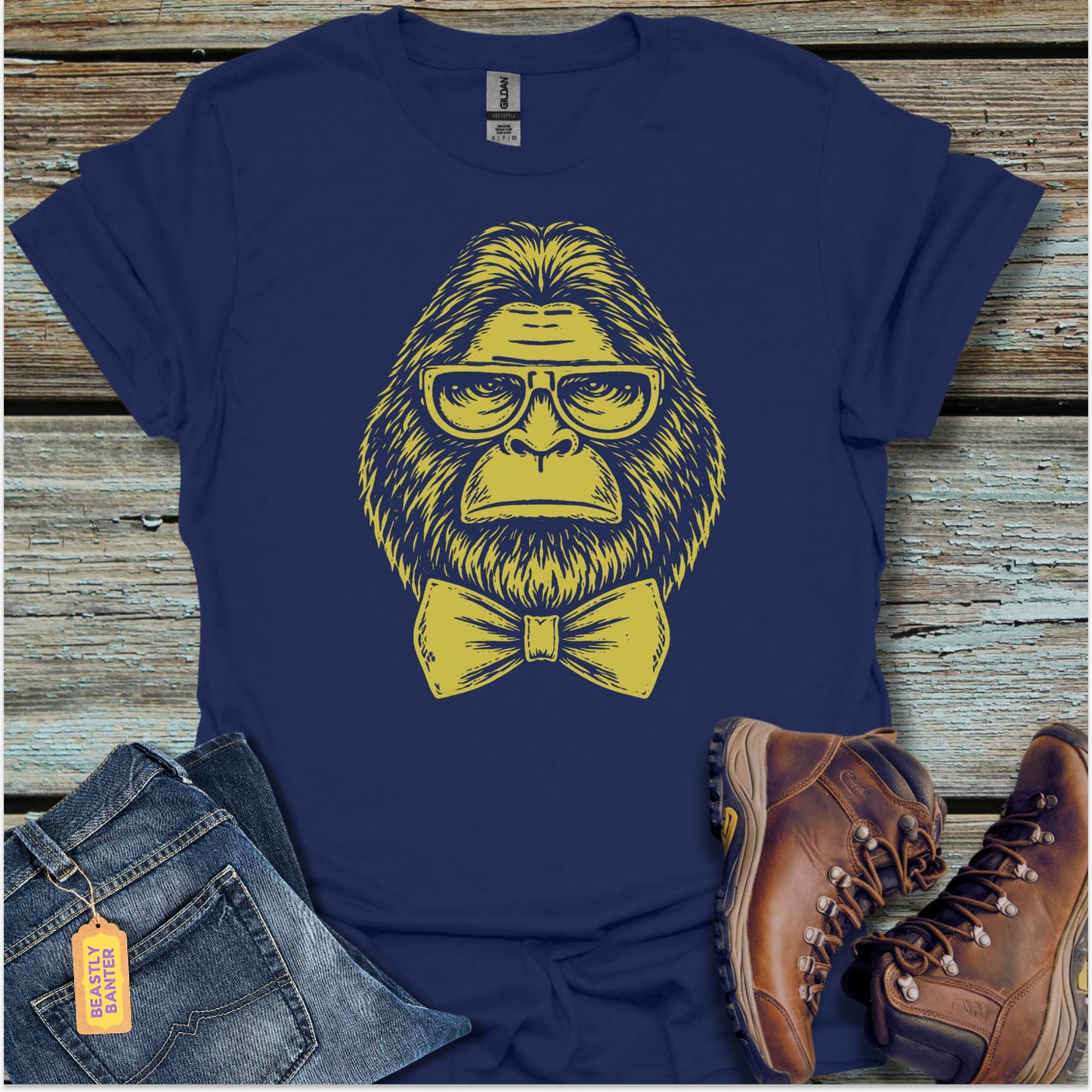 Professor Bigfoot T-Shirt - Beastly Banter