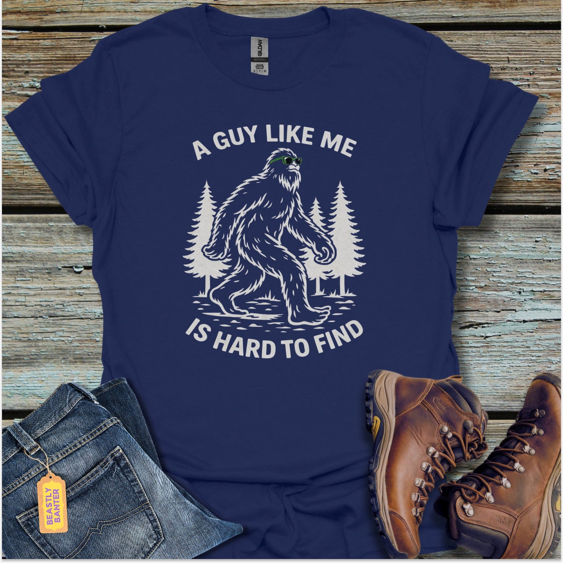 A Guy Like Me Bigfoot T-Shirt - Beastly Banter