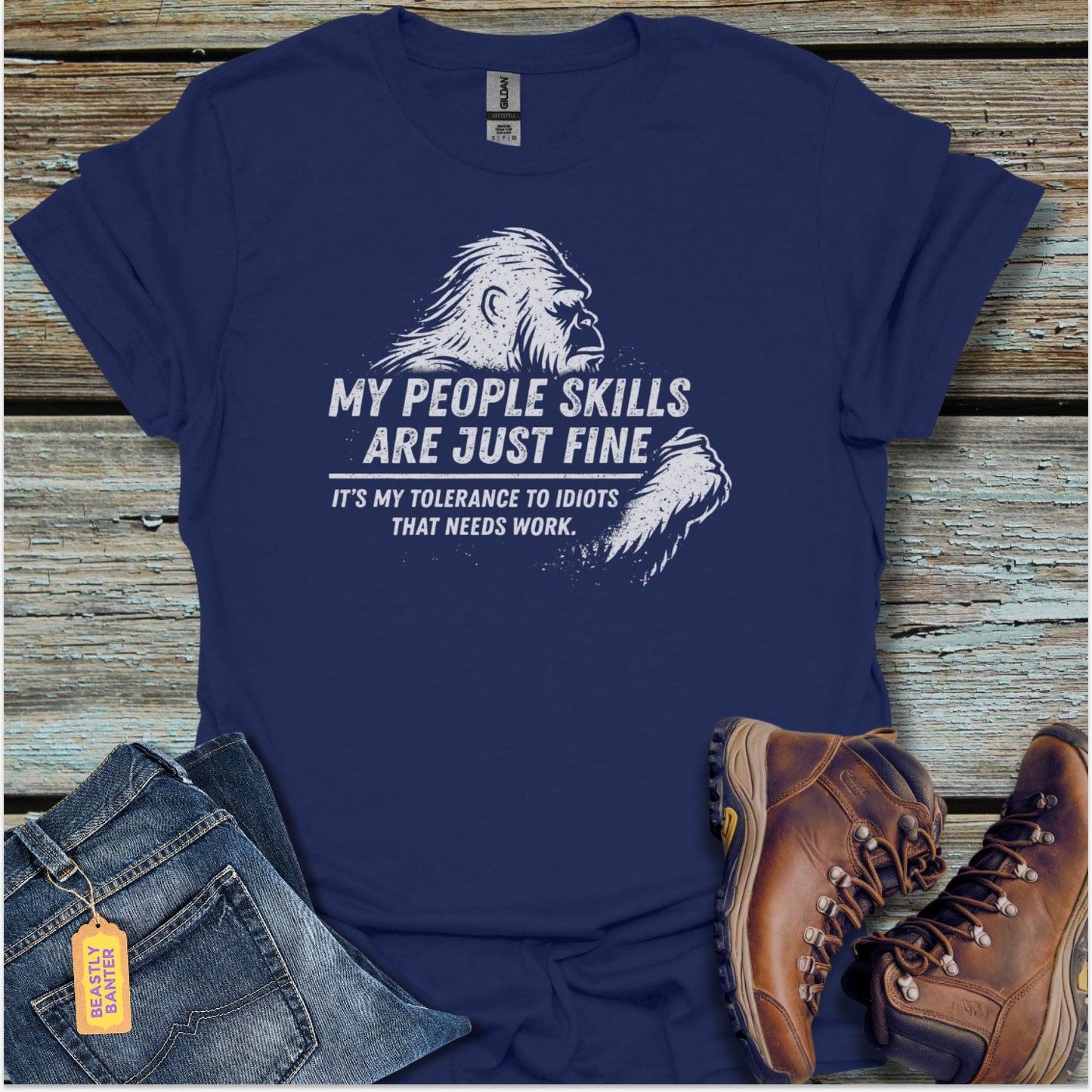 Bigfoot People Skills T-Shirt