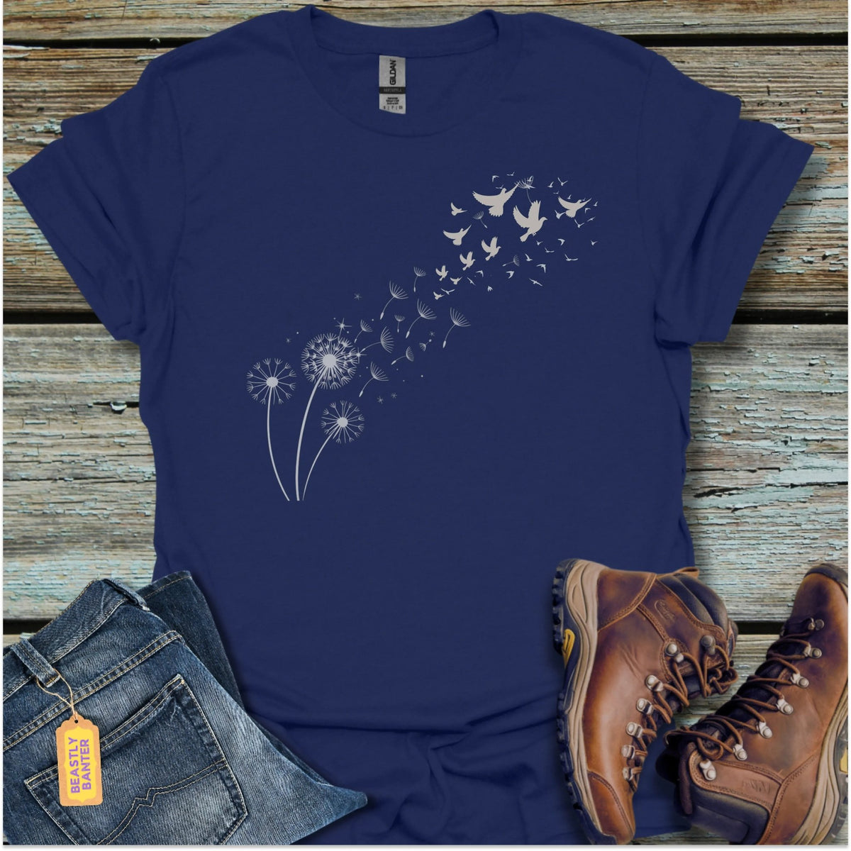 Dandelion Flight T-Shirt - Beastly Banter