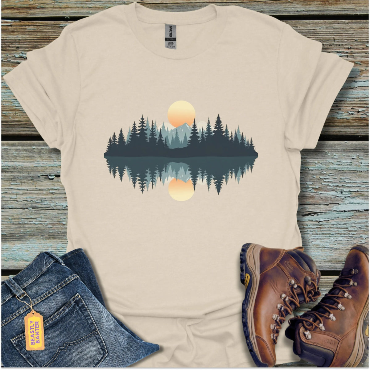 Reflections at Dusk T-Shirt - Beastly Banter