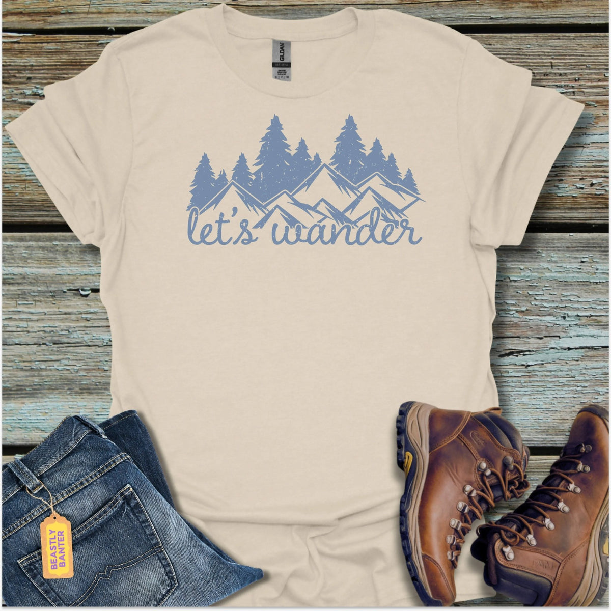 Let’s Wander T-Shirt - Beastly Banter