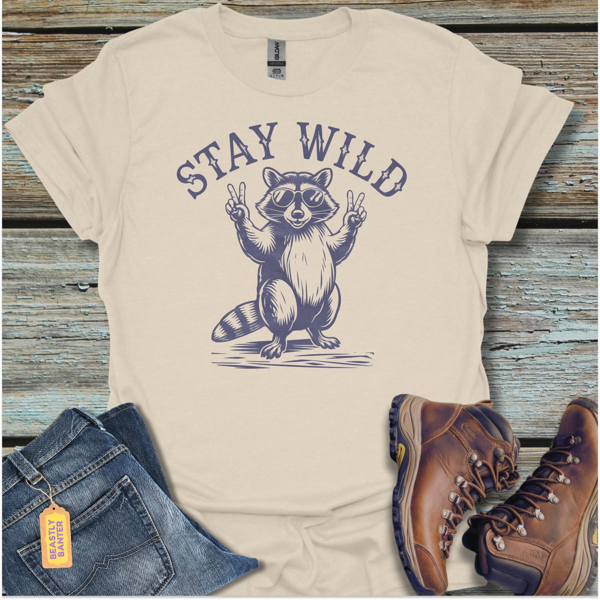 Stay Wild T-Shirt - Beastly Banter