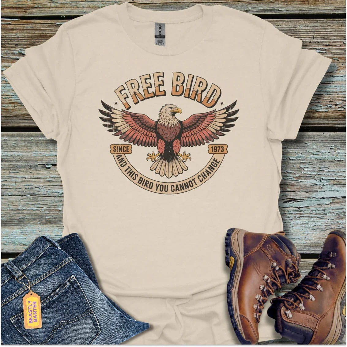 Free Bird Inspired T-Shirt - Beastly Banter